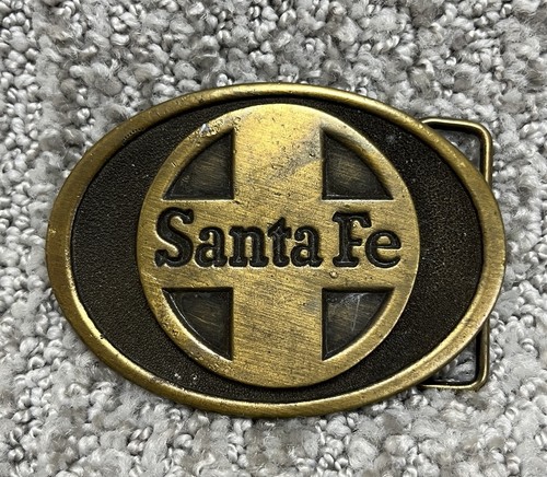 Vintage 70s santa railroad - fe,