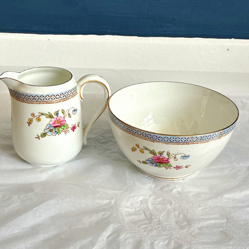 Heathcote china floral bone - heathcote,