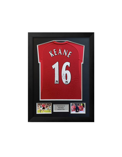 Signed roy keane - roy, shirt