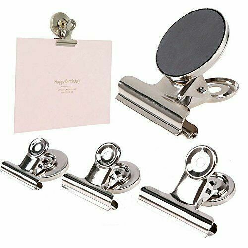 Magnetic clips bulldog paper - magnetic,