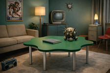 Retro Coffee Table Scallop