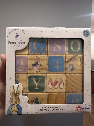 Peter rabbit abc building - rabbit,
