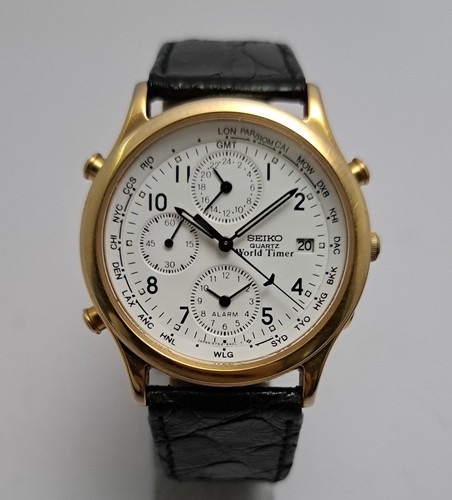 Vintage seiko world - world, timer