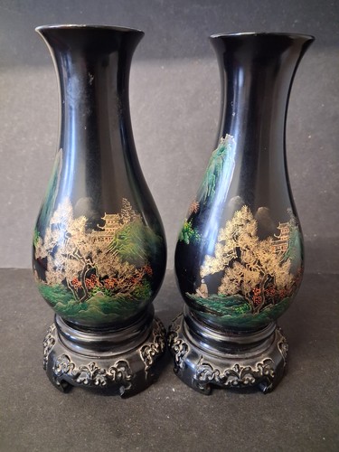 Set two chinese - chinese, lacquer