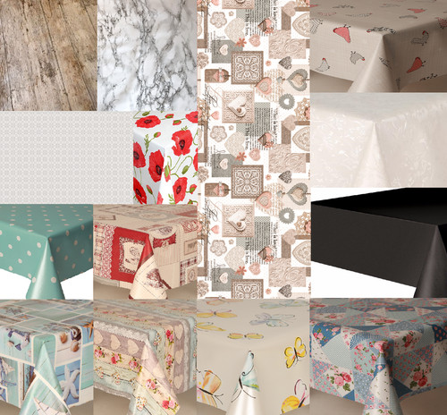 Luxury pvc oil vinyl table - pvc,