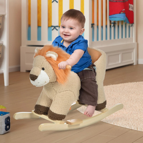 Kids rocking horse plush - horse,