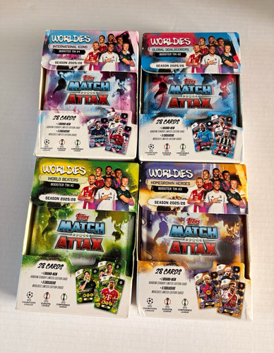 Topps match attax worldies - topps,