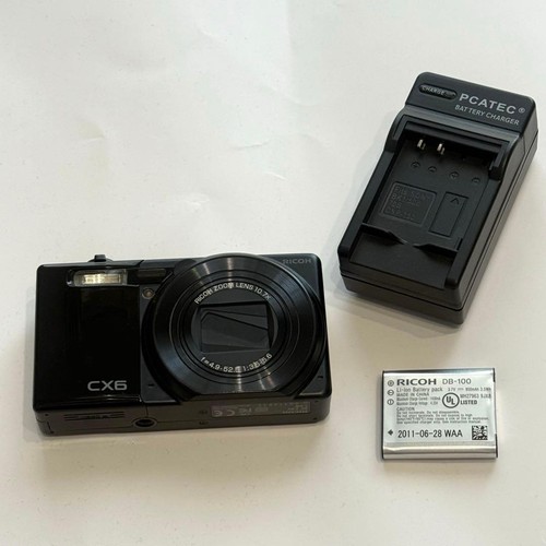 Ricoh cx6 black compact - ricoh,
