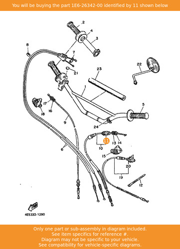 Yamaha boot cable - boot,,