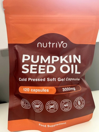 Pumpkin seed oil softgels - pumpkin,