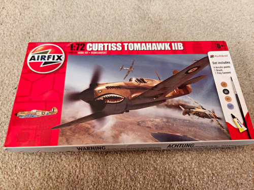 Airfix curtiss tomahawk - airfix,