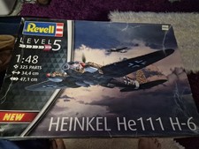 Revell 1.48 Heinkel HE111 H6  W Extras. value £22