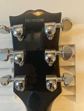 burny les paul custom finished