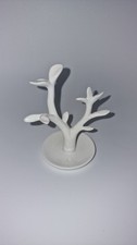 Wooden white jewllery tree