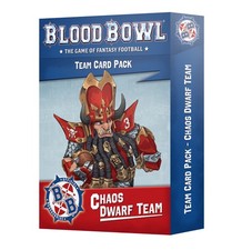 Chaos Dwarf Team Card Pack -