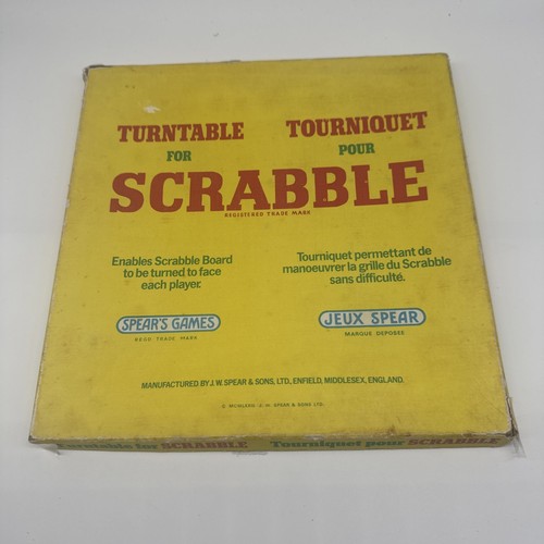 Vintage scrabble plastic - vintage,
