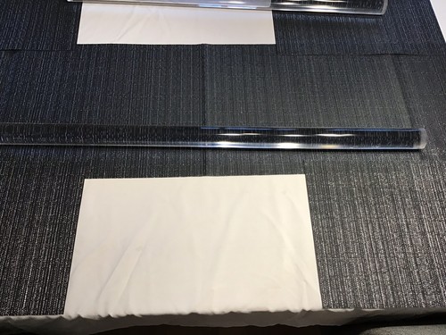 Clear acrylic solid - rod, round