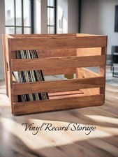 12" Vinyl LP Wooden Crate