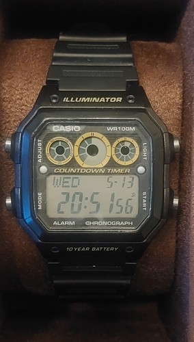Casio 1300wh digital watch - casio,