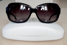 VINTAGE BVLGARI Italy Sunglasses Model: 8110-B Black 58□16-130 SPARES OR REPAIR