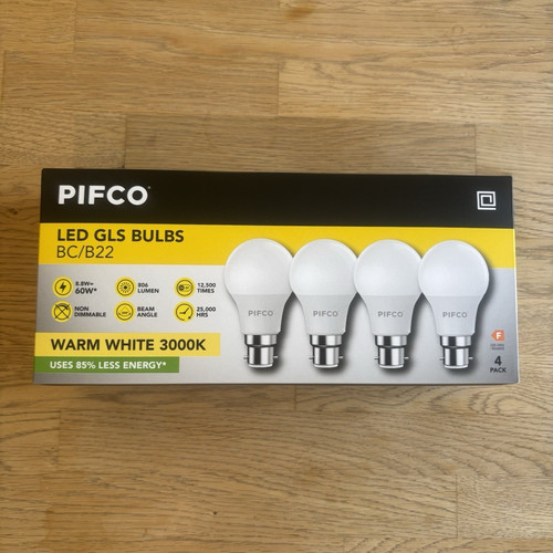 Pifco led gls bulb b22 - pifco,