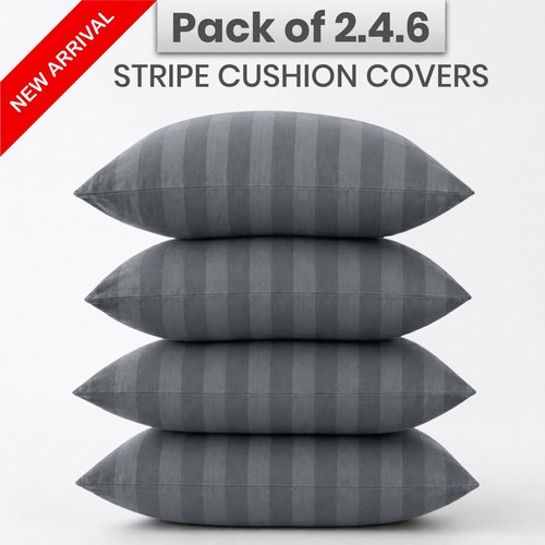 Luxury cushion cover stripe - luxury,