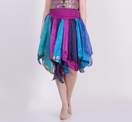 Tribal style belly dance skirt - style,