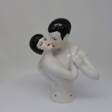 Half doll Pierrot Half Doll Pincushion Arms Away Art Deco Style Art Nouveau Styl