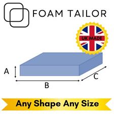 FOAM CUT TO SIZE UPHOLSTERY CUSHION SOFA REPLACEMENT CAMPERVAN SEATING FURNITURE