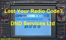 VW Navigation Radio Code