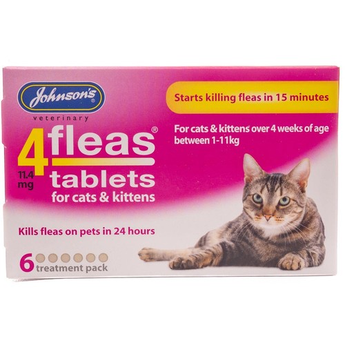 Johnsons 4fleas tablets flea - johnsons,