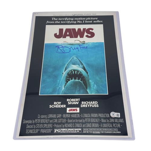 Richard dreyfuss signed jaws - richard,
