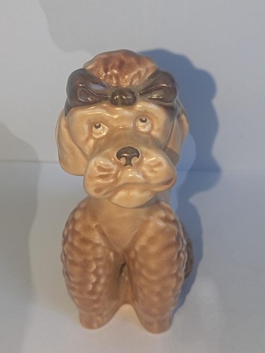 Sylvac seated poodle dog - seated,