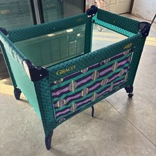 VTG 1990s Graco Pack N Play Sport Playpen Baby Toddler With carrying bag Retro