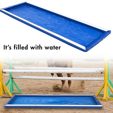 Hexagonal Show Jump Water Tray 1m x 3m – Durable Hard Plastic, Wave Edge Design