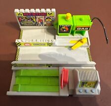 VINTAGE 1992 MATCHBOX PETROL STATION & RAMP ACCESSORY FOR THE MOTORCITY SETS