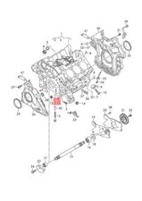 Genuine Center Sleeve AUDI VW 100 Avant quattro A4 S4 Cabrio 077115143B