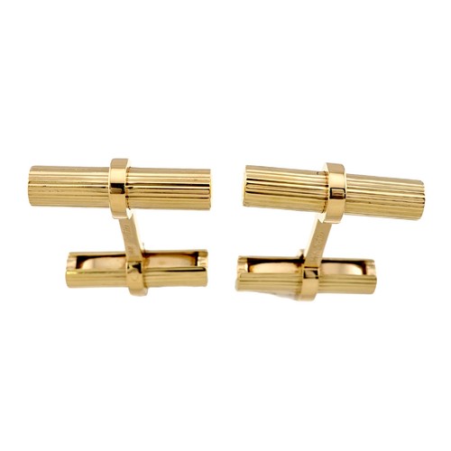 Cartier cuff links yellow - 14,