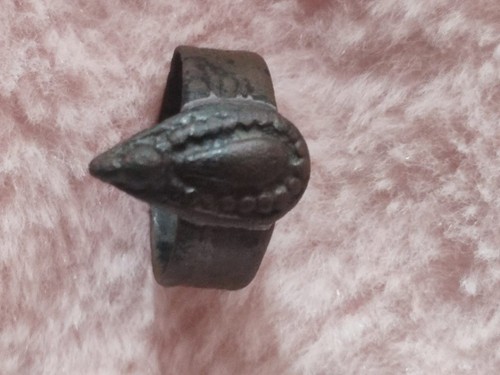 Medieval bronze ring - medieval,