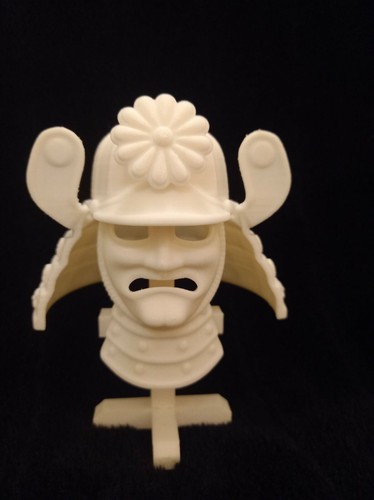Printed samurai helmet - samurai, and