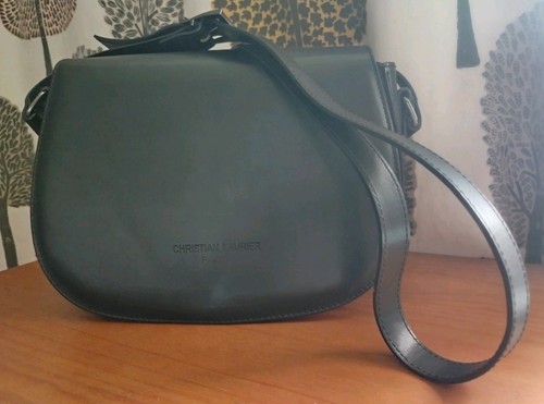 Black smooth leather - black,