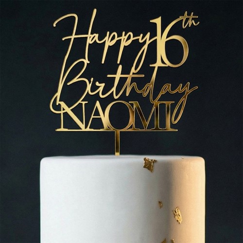 Personalised birthday cake - personalised,