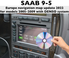 SAAB 9-5 Navigation DVD 2022
