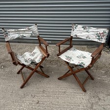 2 x Director's Chairs Folding