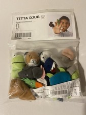 NEW IKEA Titta Djur Finger