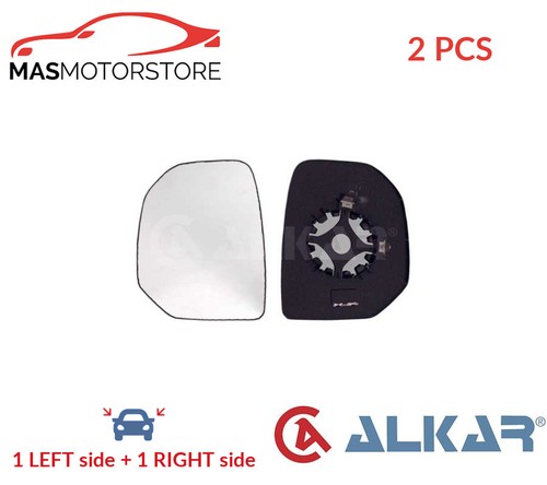 Rear view mirror glass pair - glass,