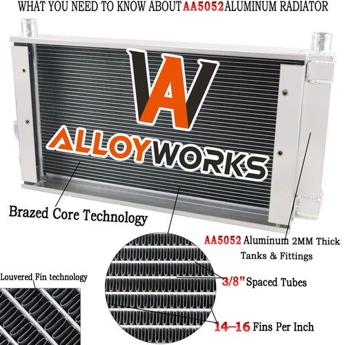 Row radiator for bobcat s300 - radiator,