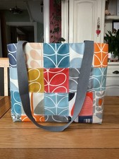 Tote Bag -  new - HANDMADE - Orla Kiely Oilcloths - Patchwork