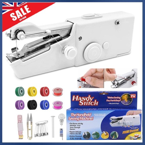 Hand held sewing machine - held,
