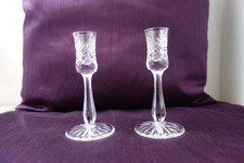 Pair Thomas Webb Crystal